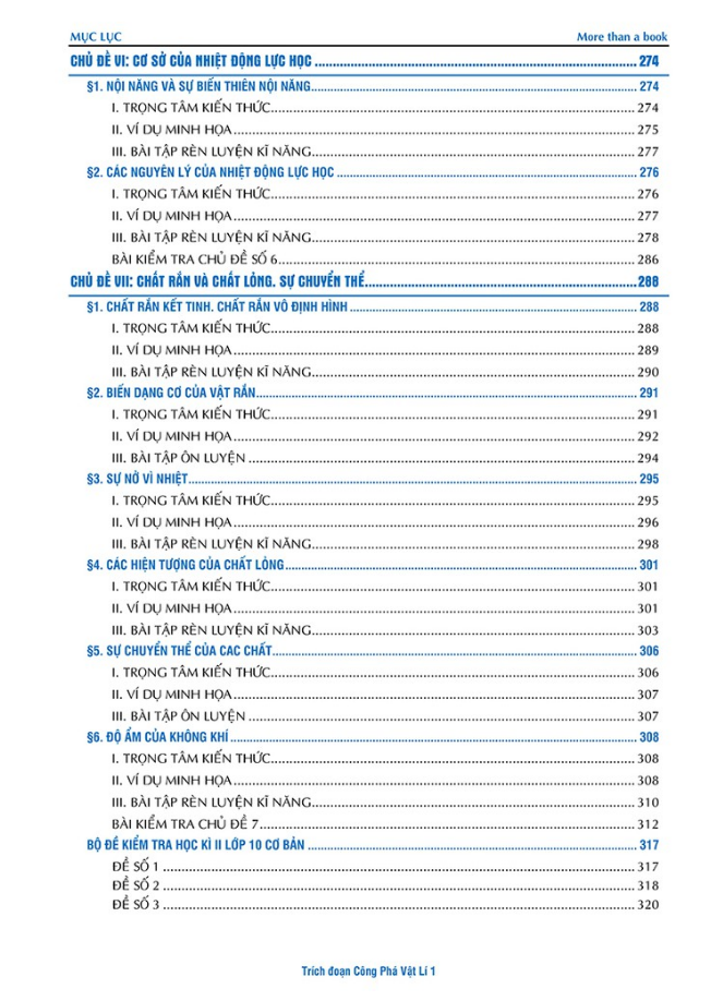 Sách Công phá Vật Lí 1 (lớp 10)