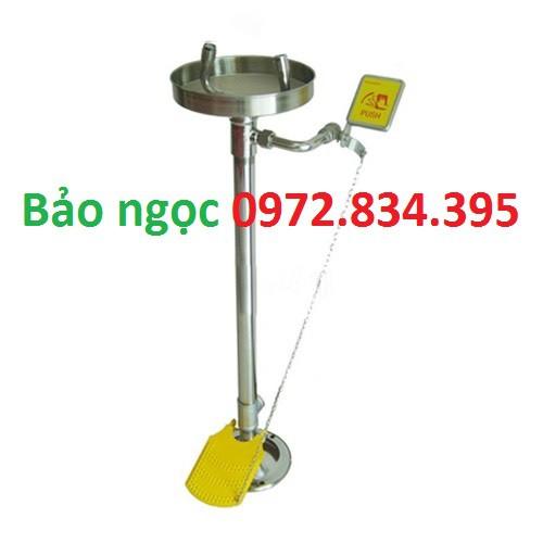 Bồn Rửa Mắt Khẩn Cấp Đứng Có Chân Đạp