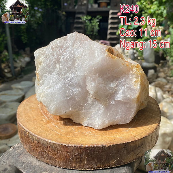 Đá thạch anh thô cho nhà bếp năng lượng - 2.3kg