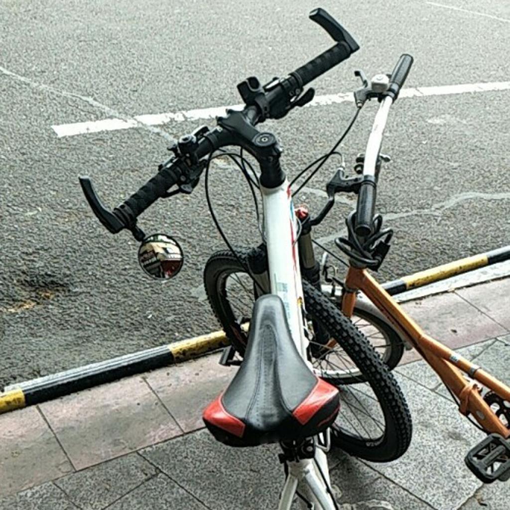 2x Adjustable Bike Handlebar   Bar End Mirrors