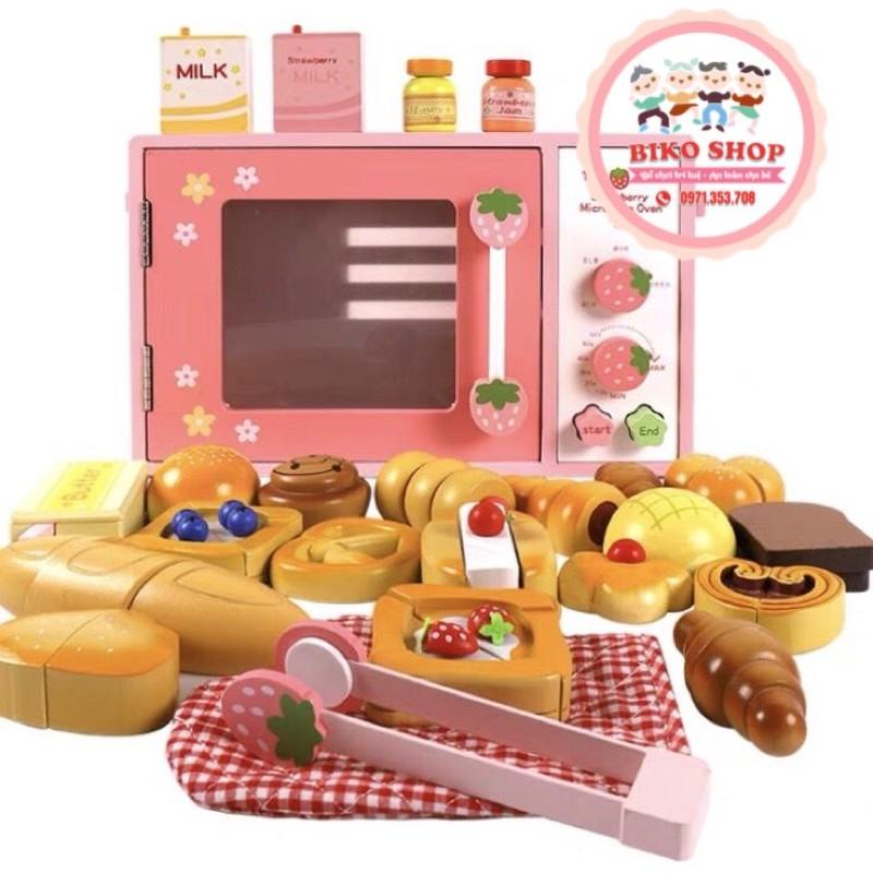 Đồ chơi Lò nướng hồng M05 nhiều bánh