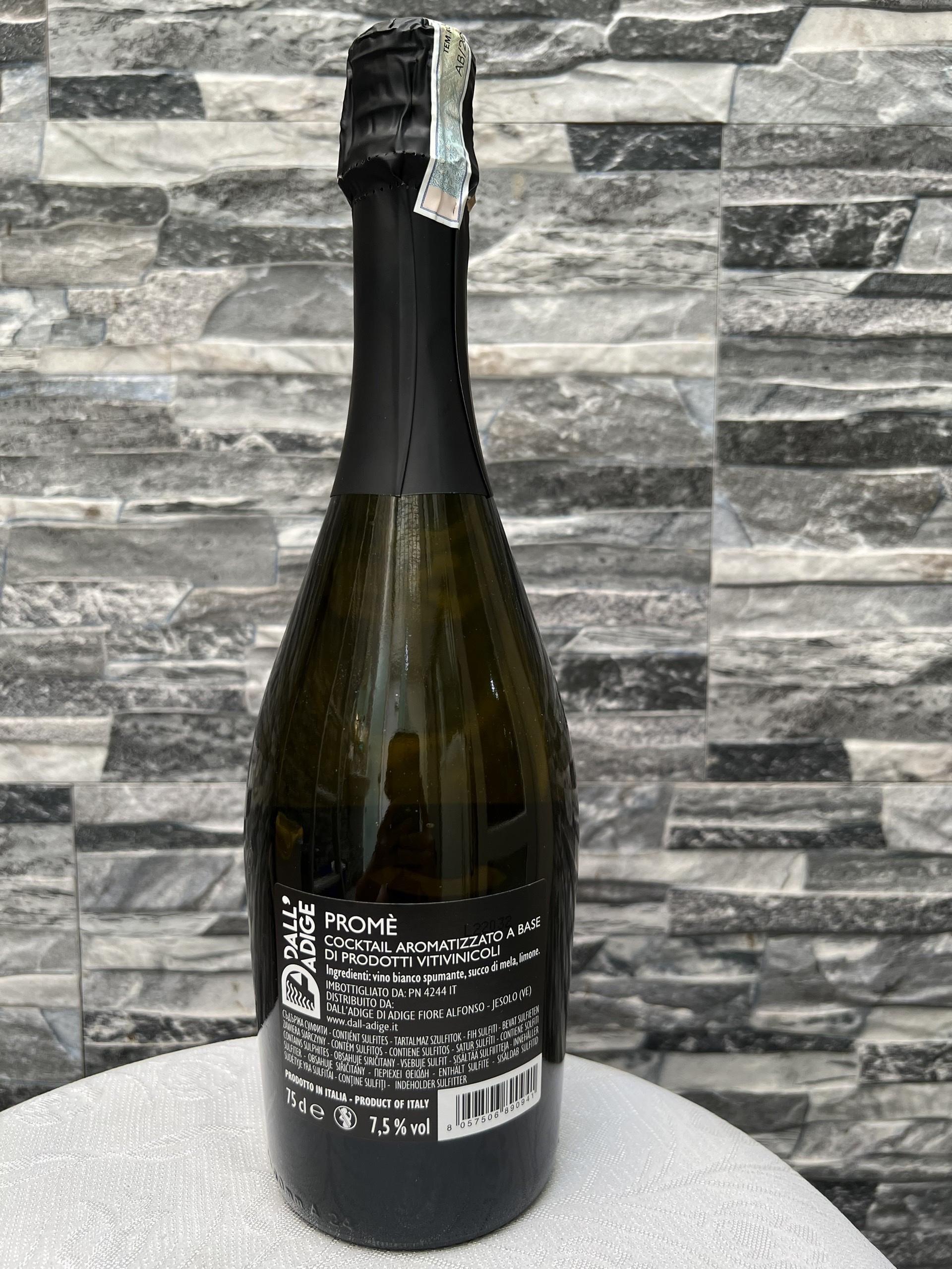 Rượu Vang Trắng ProMè (Cocktail) 750ml 7.5% vol