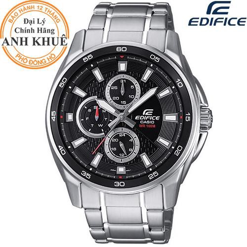 Đồng hồ nam dây kim loại EDIFICE Casio Anh Khuê EF-334D-1AVUDF