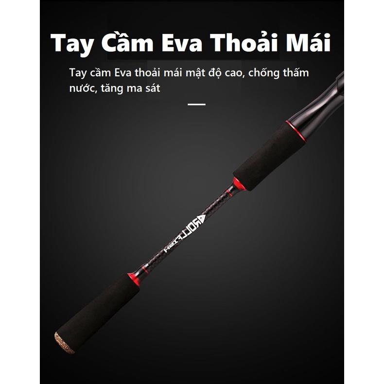 Cần Câu Máy Phiên Bản Nâng Cấp Huỳnh Phong CM02 Độ Cứng Ngọn MH Chuyên Câu Lure - Sanami Fishing