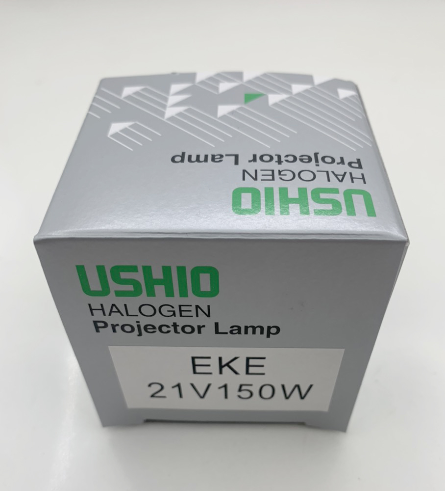 Bóng đèn halogen, Eke 21V-150W, đui bóng GX5.3, bóng Ushio Nhật Bản