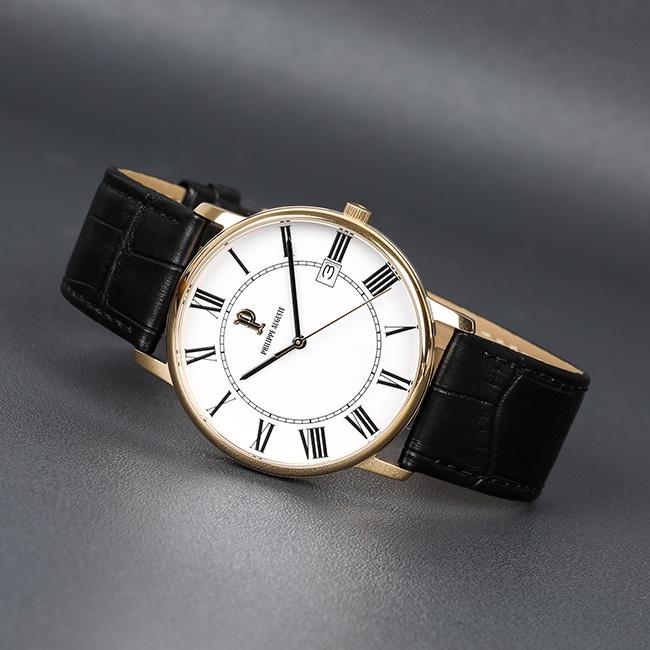 Đồng hồ nam Philippe Auguste PA5013B - Size mặt 39 mm