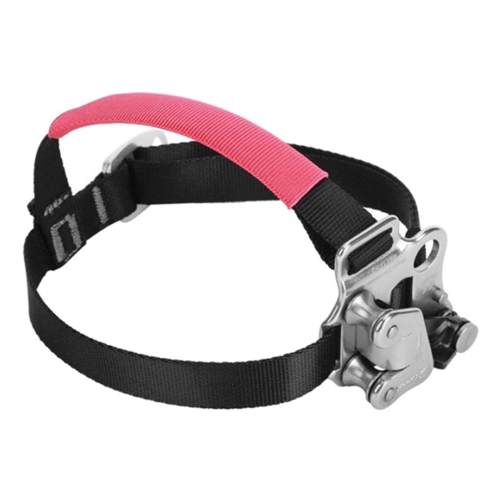 Outdoor Foot Ascender Tree Rock Climbing Riser Mountaineering Carving Rope Gear