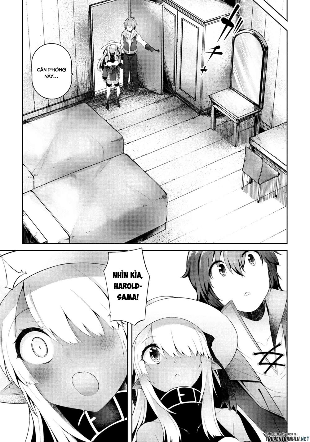 ngôi nhà của tôi đã bị đốt cháy, thế thì tại sao tôi không dùng hết số tiền còn lại để mua nô lệ dark elf? chapter 7 21