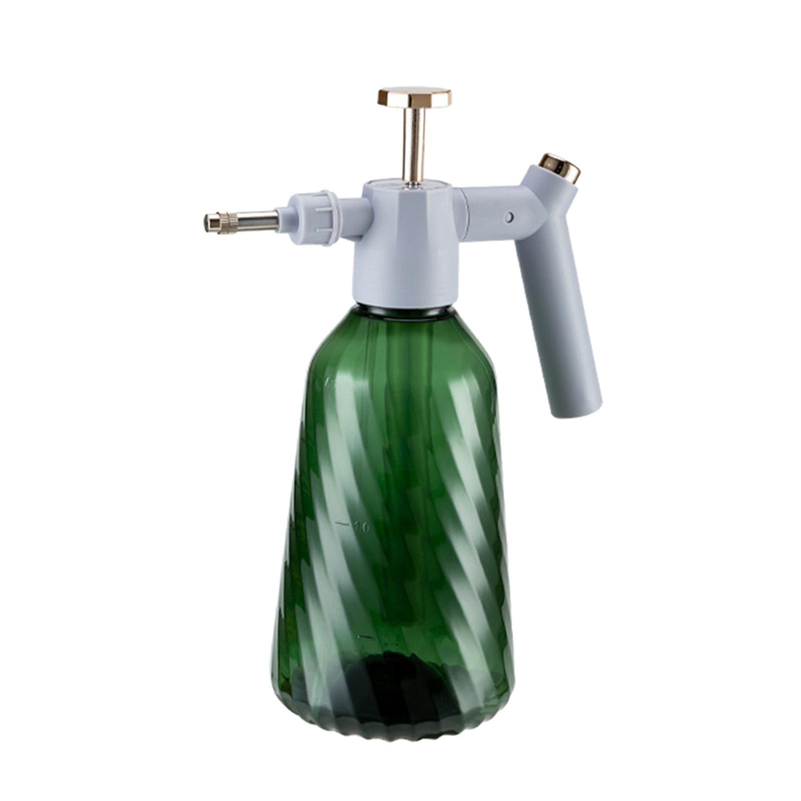 0.4 Gallon Handheld Garden Pump Sprayer with Adjustable Nozzle, 1.5L Hand Pump Pressure Water Sprayer Watering Can for Lawn and Garden, Car Detailing