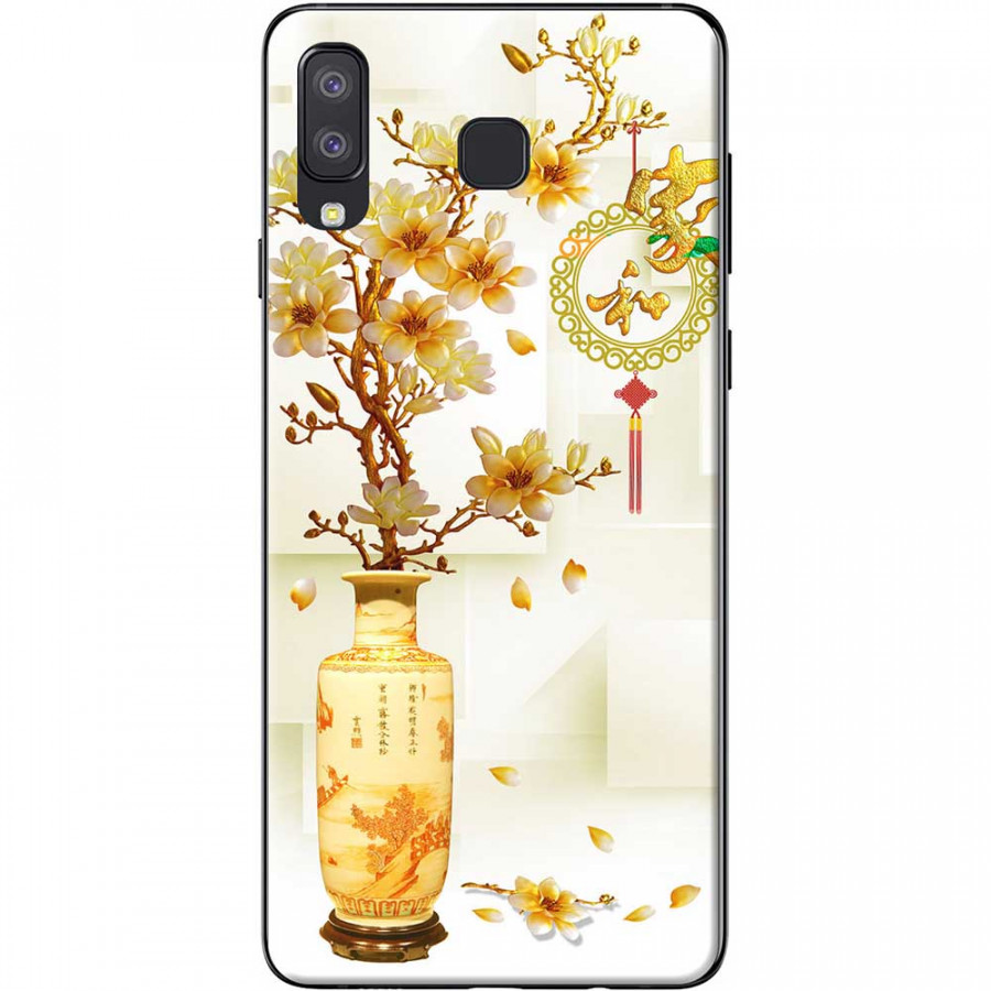 Ốp lưng dành cho Samsung Galaxy A8 Star mẫu Chậu sứ