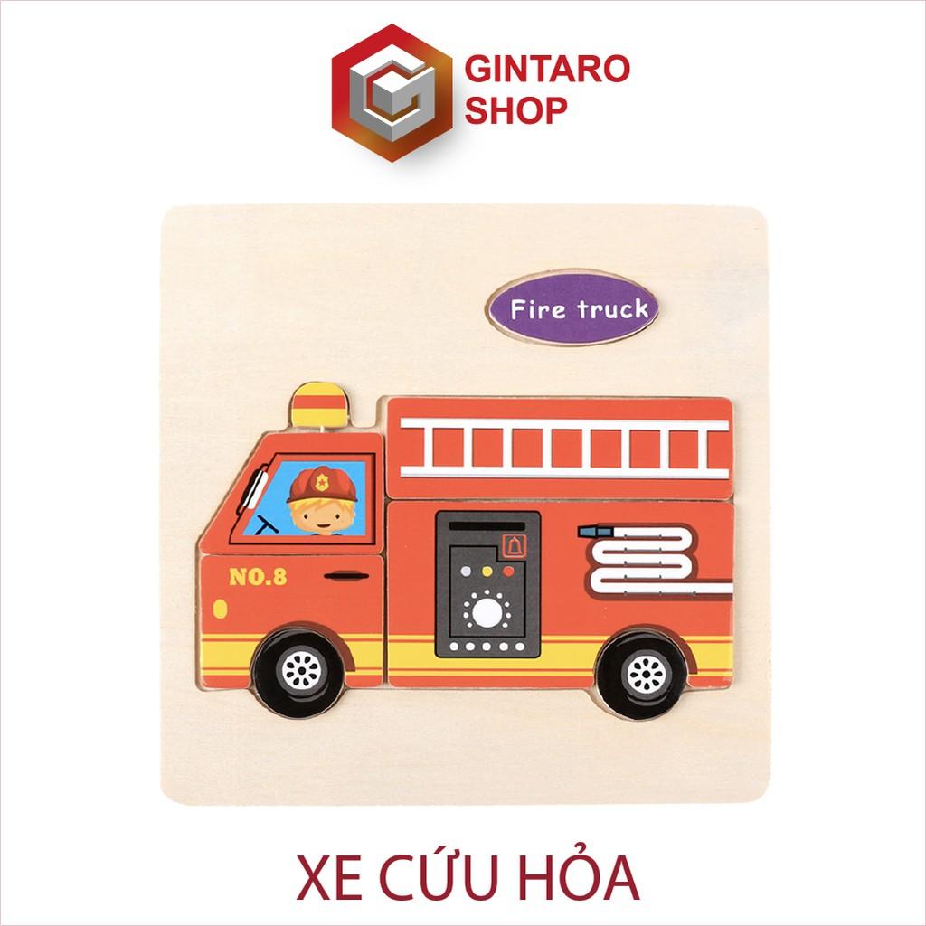 Bộ ghép hình cho bé , Đồ chơi ghép hình bằng gỗ nổi 3D có chữ cái tiếng anh giúp bé vừa chơi vừa học