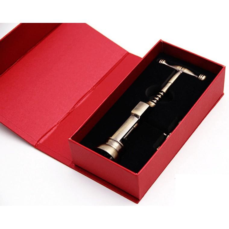 DỤNG CỤ KHUI CHAMPAGNE KÈM HỘP ĐỰNG CAO CẤP