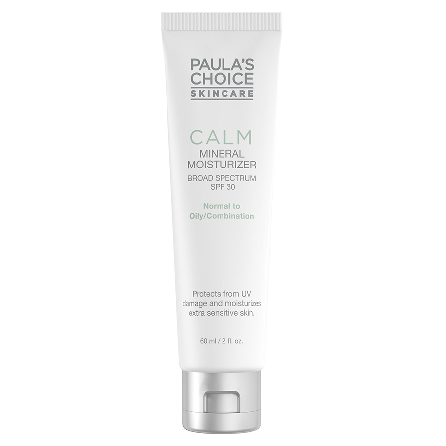 Sữa Dưỡng Ẩm Ban Ngày Chống Lão Hóa SPF 30 Paula's Choice Calm Mineral Moisturizer SPF 30 – Oily (60ml)