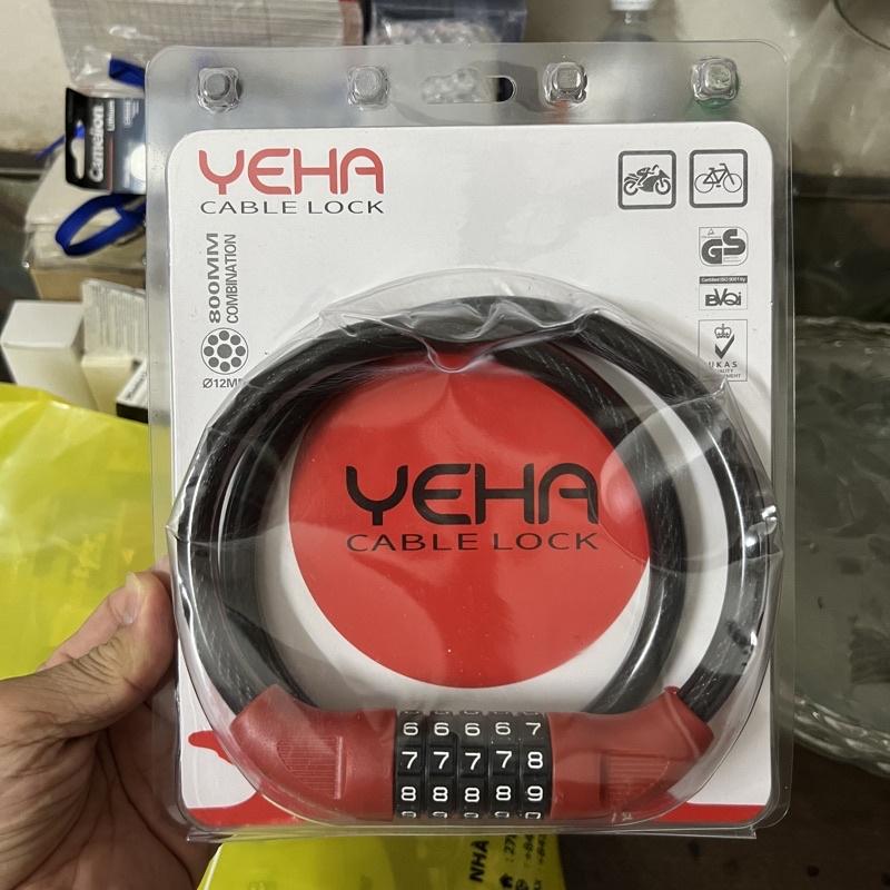 Khóa dây xe đạp 5 số YEHA S3112 - MSOFT