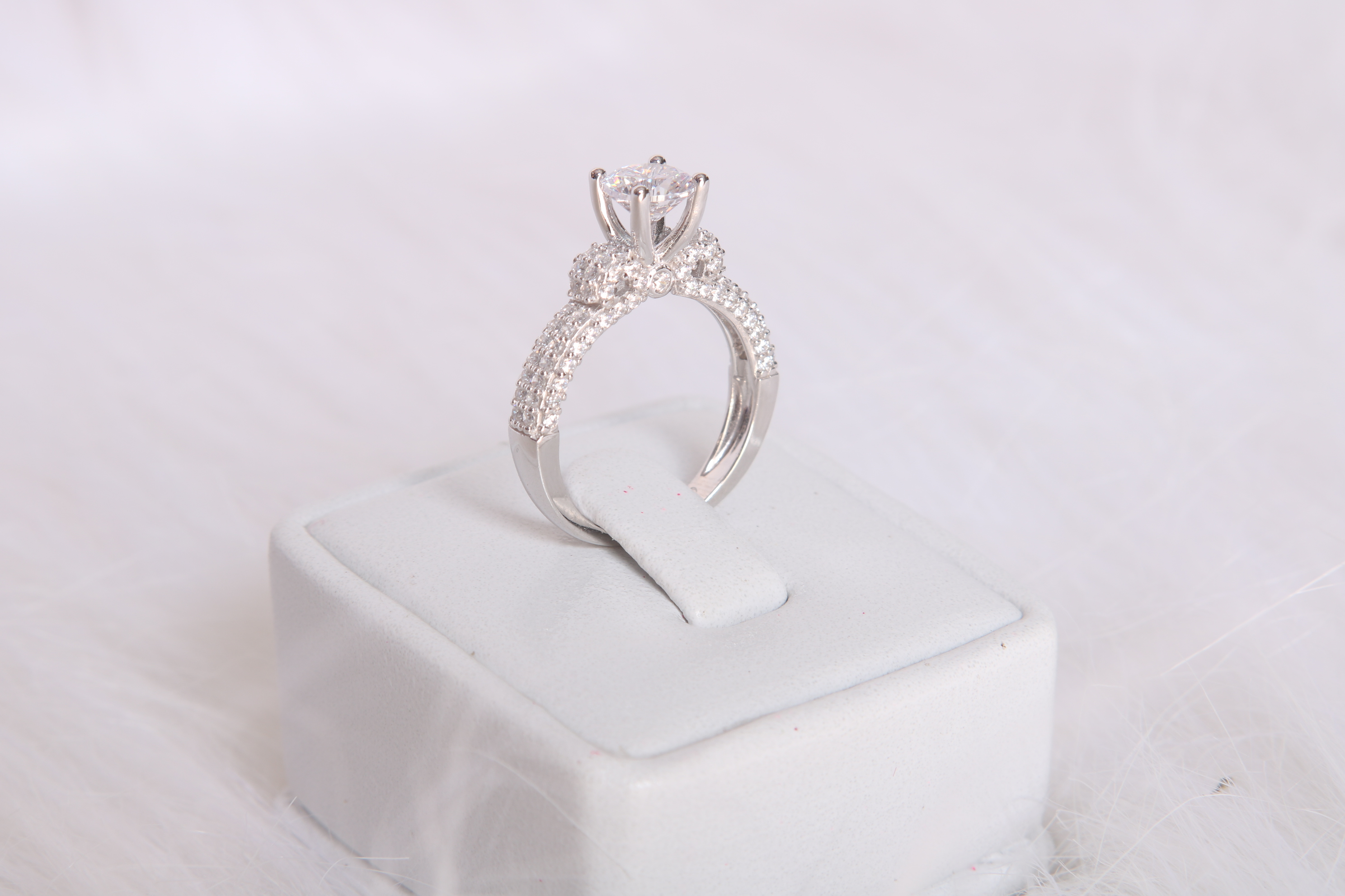 Nhẫn bạc nữ  Flower Love