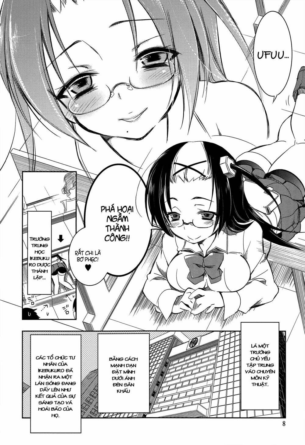 kebukurohatsu zensekai yuki! chapter 6 8