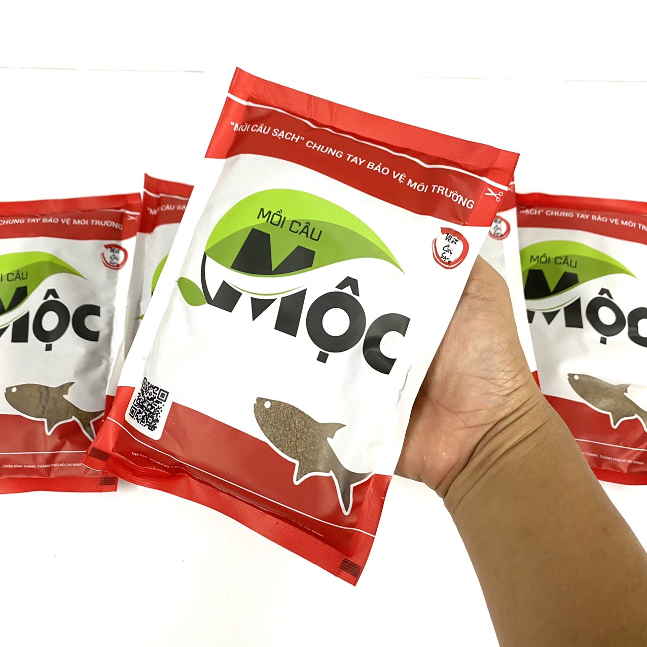 Mồi Câu Cá, Mồi Mộc Đỏ Chuyên Trắm, Chép, Trôi Trê, Chim
