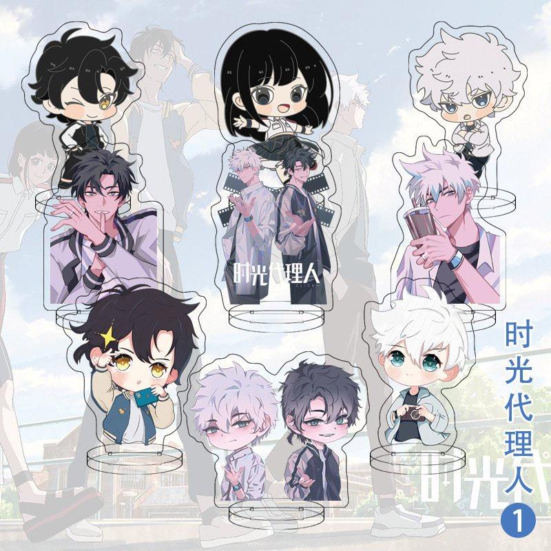 ( 1 cái MINI 20K ) Mô hình standee NGƯỜI ĐẠI DIỆN THỜI GIAN mica trong acrylic anime chibi