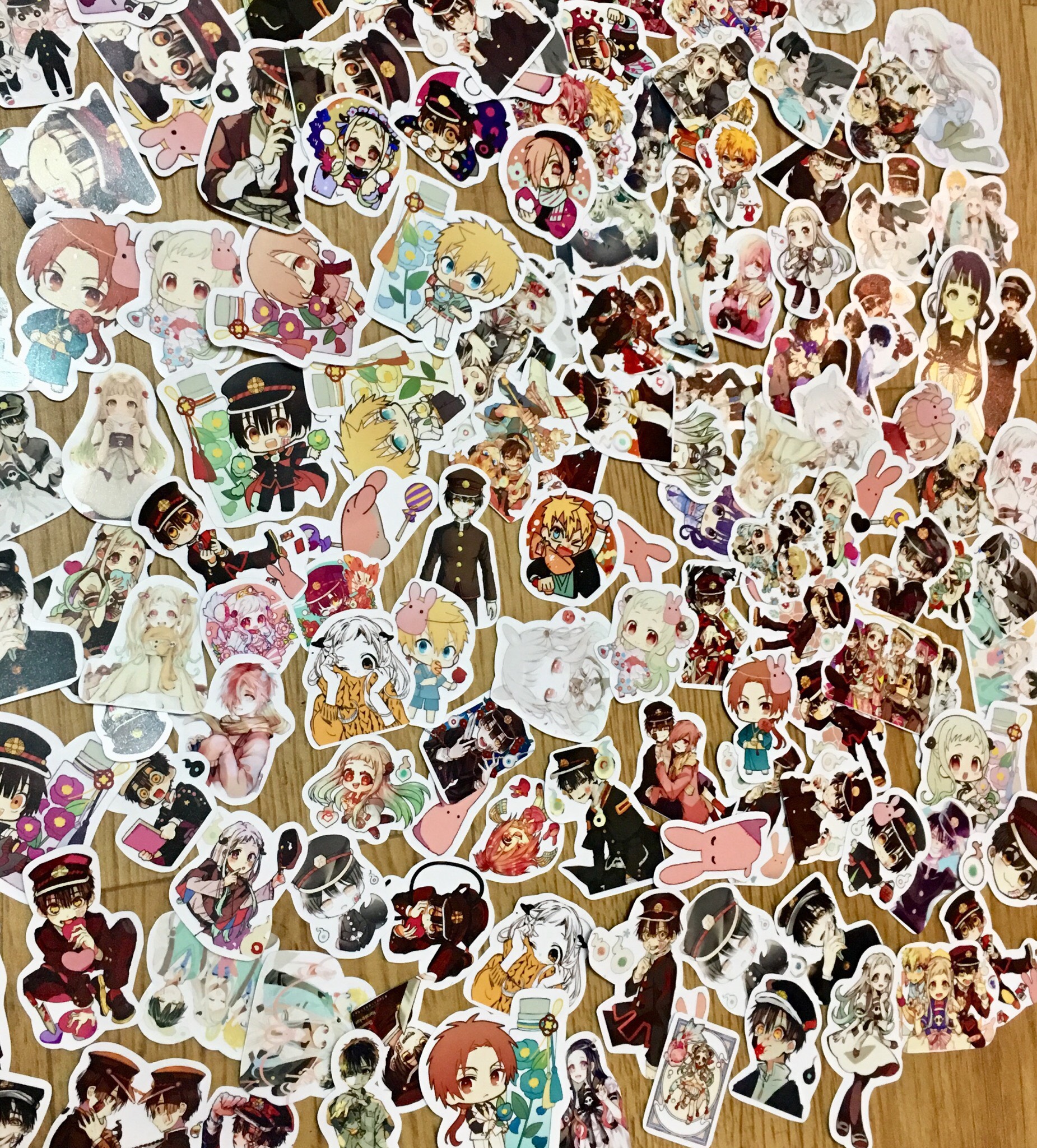 Ảnh sticker Jibaku Shounen Hanako-kun - combo 30 cái