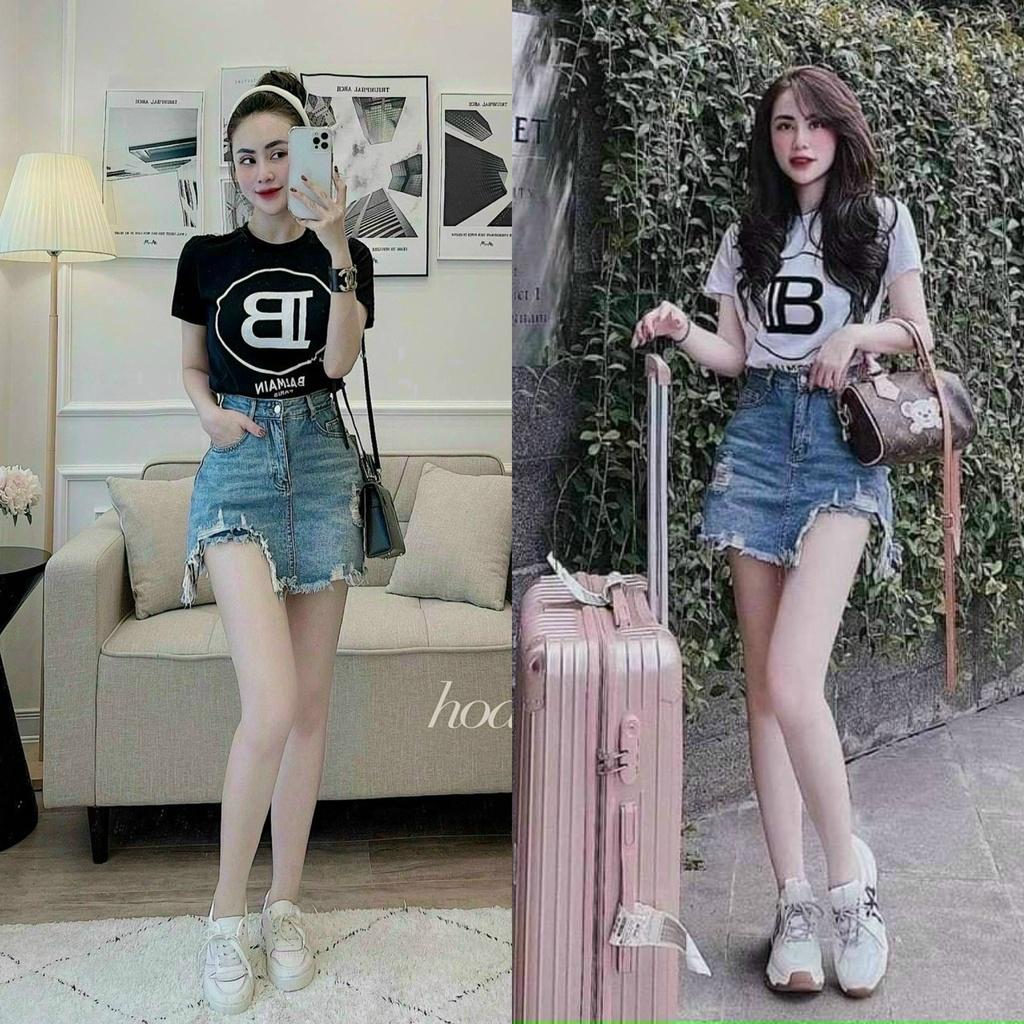 CHÂN VÁY JEANS (KÈM VIDEO HÌNH THẬT