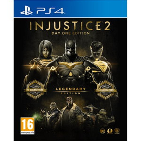 Đĩa Game Ps4: Injustice 2 Legendary Edition Day One Edition Steelbook– Hàng Nhập Khẩu