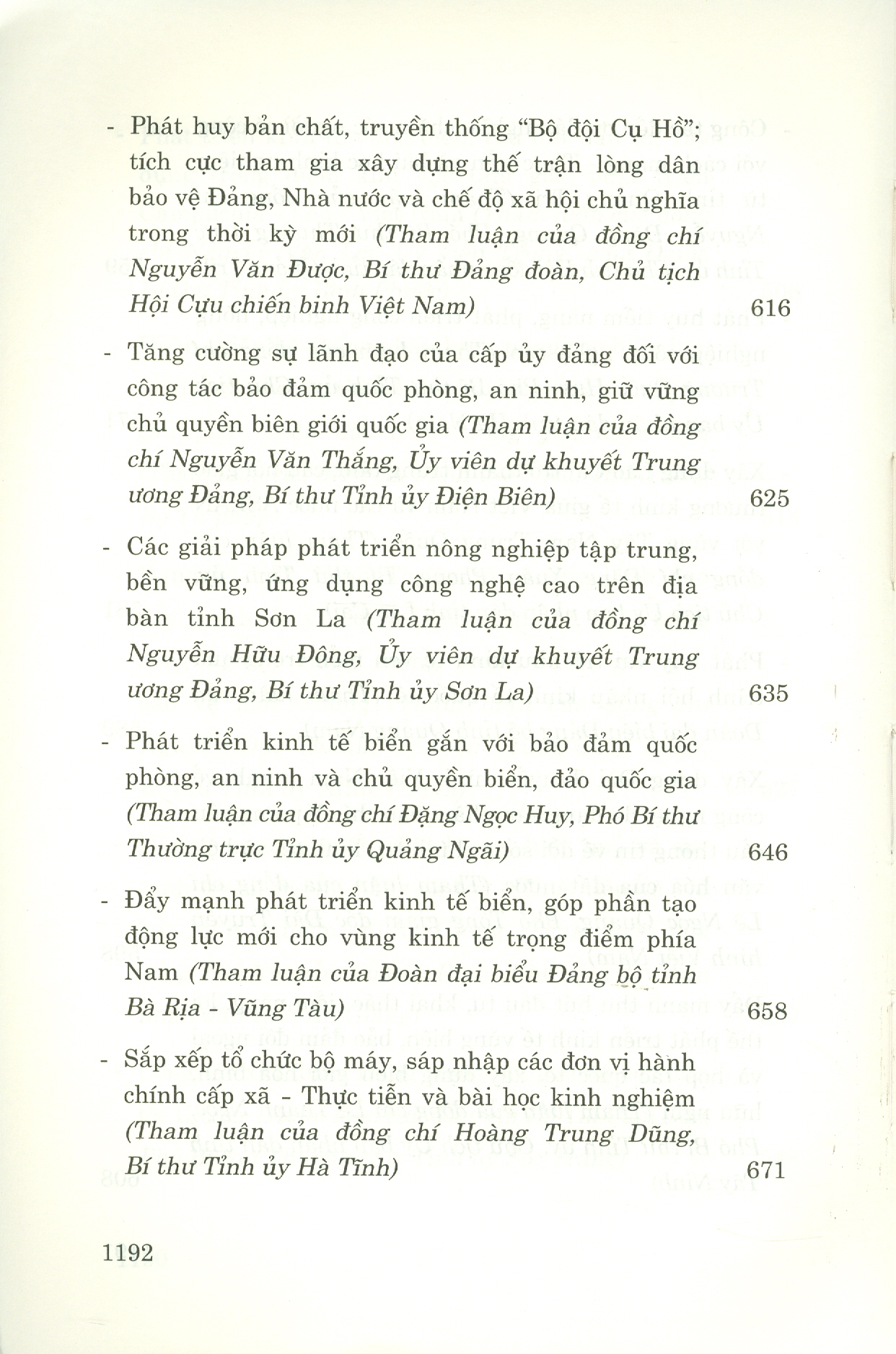 Tham Luận Đại Hội Đại Biểu Toàn Quốc Lần Thứ XIII