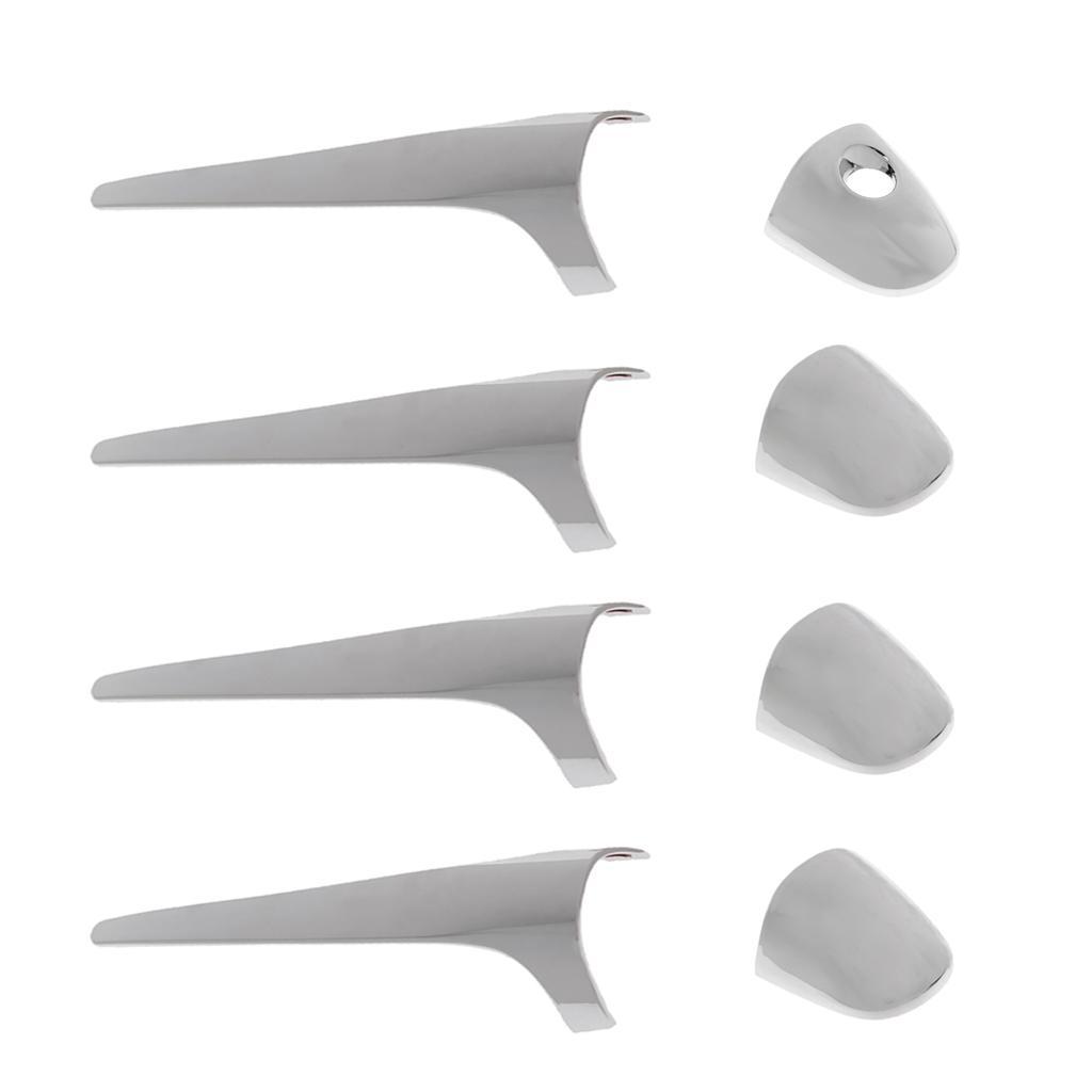 4 Pieces Car Outer Door Handle Guard Trim Cover