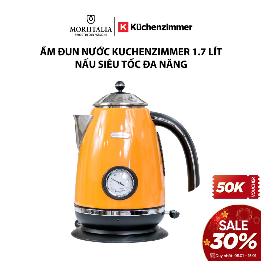 Ấm Đun Nước Kuchenzimmer 3000198 (1.7 lít) - Cam - Hàng chính hãng