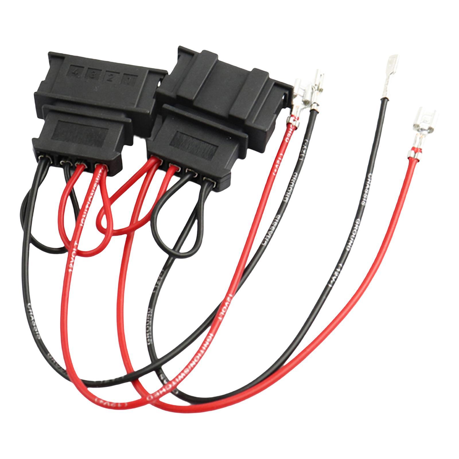 2 Pieces Car Stereo Speaker Wire Harness Adaptor Connector for