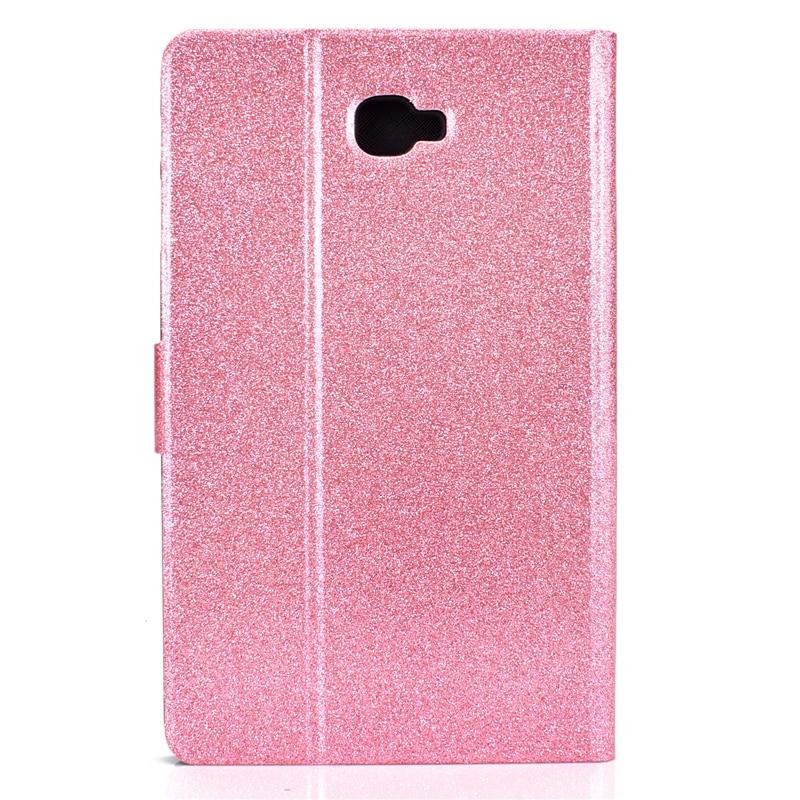 Bao Da Kim Tuyến Đính Hoa Hồng Sang Trọng Cho Samsung Galaxy Tab A 6 2016 A6 10.1 Sm-T580 T585