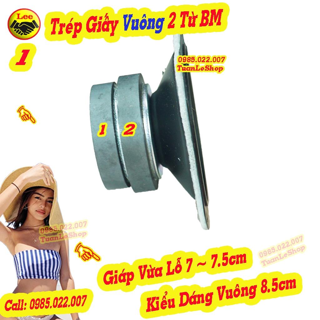 LOA TREBLE GIẤY VUÔNG 2 TỪ BM 8cm – HÀNG CHẤT LƯỢNG - Giá 04 TREP GIẤY 8cm