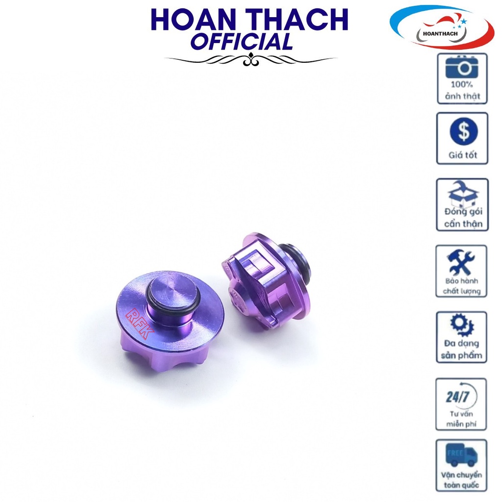 Ốc Chảng Ba Tím dùng cho xe máy Rader - Satria ( 2 Con Nhỏ ) HOANTHACH SP017545