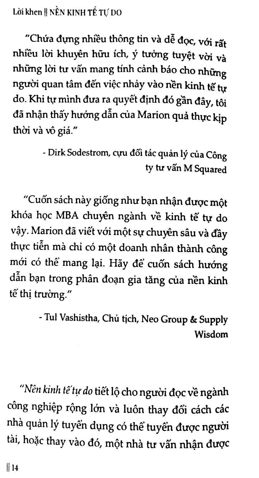Nền Kinh Tế Tự Do