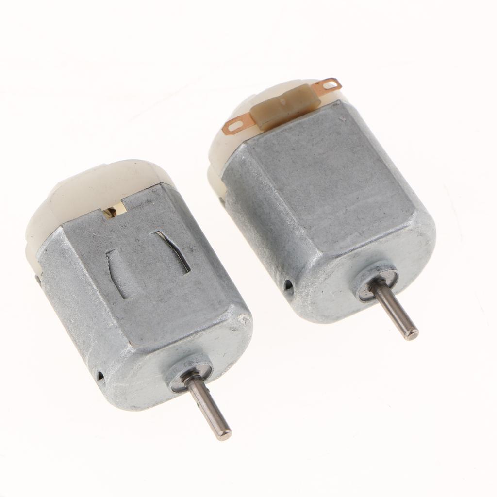 10 chiếc Thu Nhỏ 1-6 V Nhỏ 130 Động Cơ DC Xe Bốn Bánh Mô Hình Động Cơ