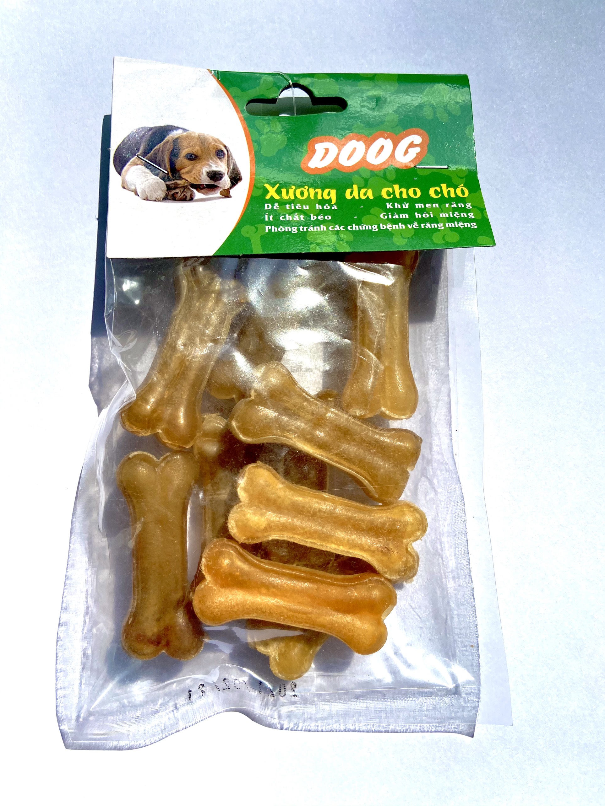 Đồ chơi cho chó XƯƠNG DA BÒ , Xương gặm cung cấp can xi, làm sạch răng chó