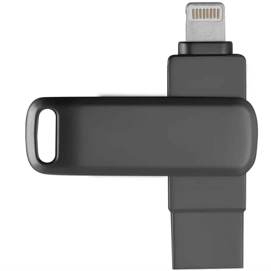 Đĩa U di động giá rẻ nhất 2 trong 1 phù hợp với điện thoại di động Apple iphone Đĩa U OTG1T đĩa U đa chức năng hai trong một 64G