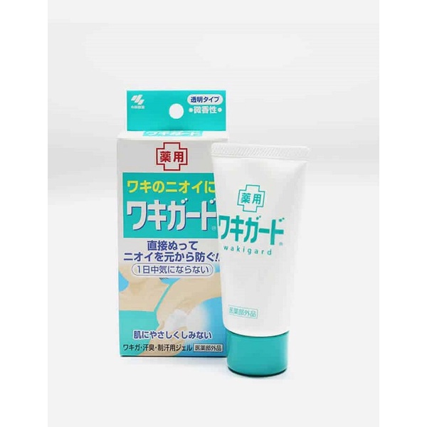 Lăn Gel Kobayashi khử mùi hôi vùng nách Waki Guard 50g Nhật bản