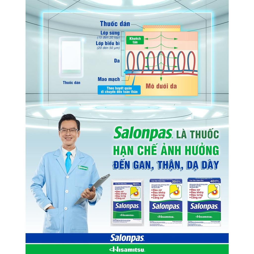 SALONPAS CAO DÁN GIẢM ĐAU