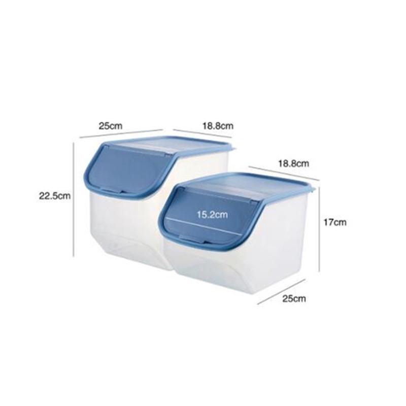 Hộp đựng ngũ cốc / gạo bằng nhựa tiện dụng