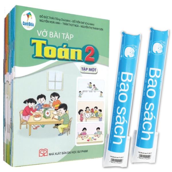 Sách Giáo Khoa Bộ Lớp 2 - Cánh Diều - Sách Bài Tập (Bộ 11 Cuốn) (2023) + 2 Bao Sách TP