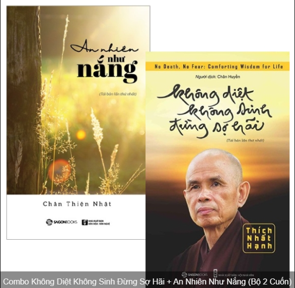 Combo 2Q: Không Diệt Không Sinh Đừng Sợ Hãi + An Nhiên Như Nắng