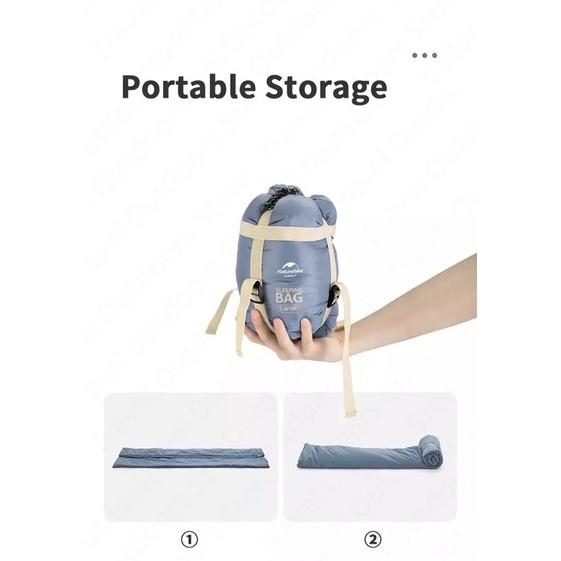 Túi ngủ du lịch, văn phòng giữ ấm LW180 Naturehike NH21MSD09