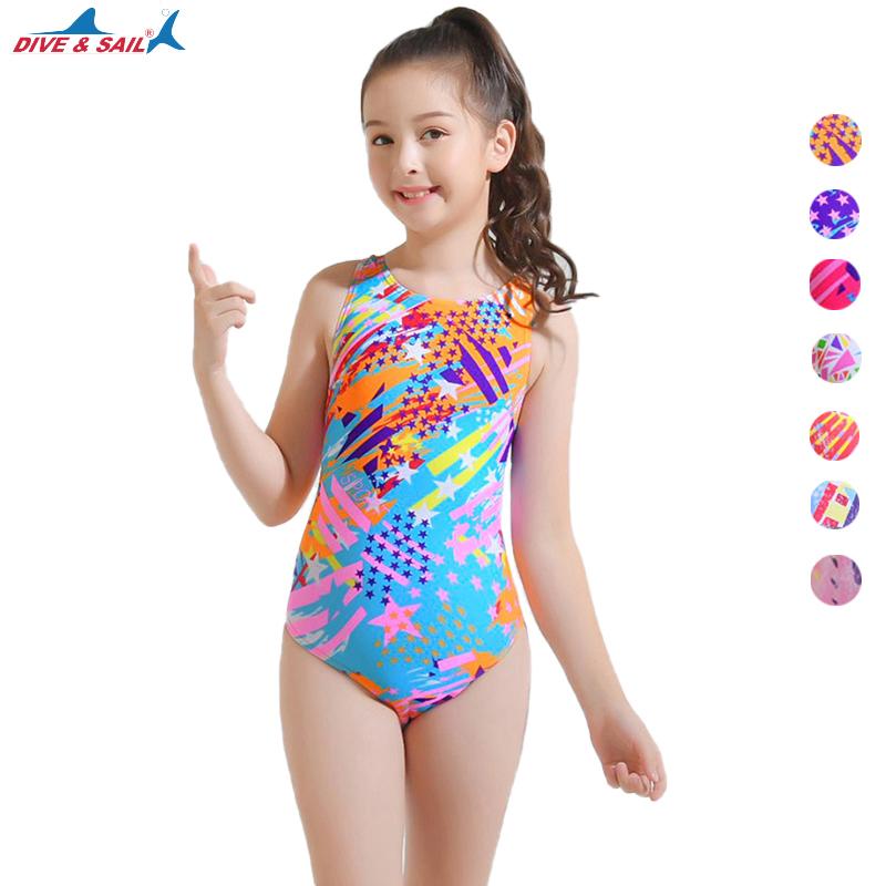 Nhiều Màu Sắc Đồ Bơi Bikini Hợp Nhất Dành Cho Bé Gái Đáng Yêu Thể Thao Trẻ Em Đồ Bơi Đồ Bơi Giữ Nhiệt Kid Bơi Đồ Tắm Tập