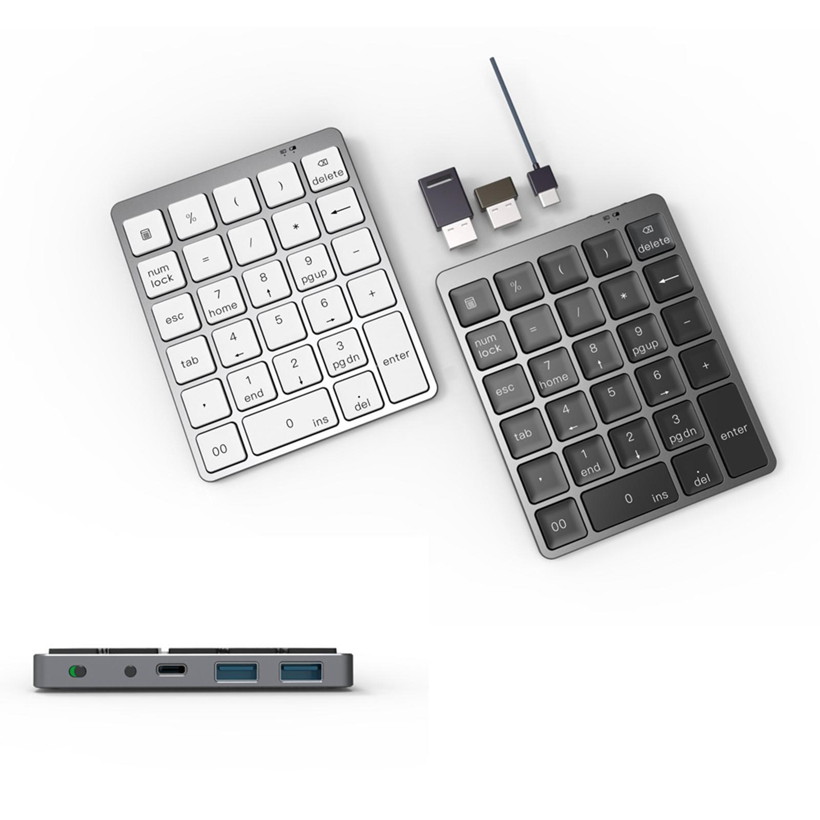 Financial Accounting Number Pad Multi Function Grey