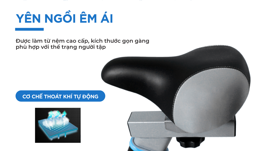 Xe Đạp Tập Thể Dục Zasami KZ-6413 - Tặng kèm xoay eo nhựa