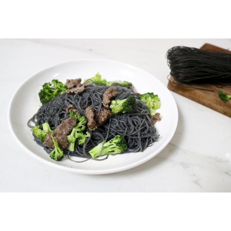 Bún gạo lứt mè đen (mì gạo) Nguyên Minh 300gr