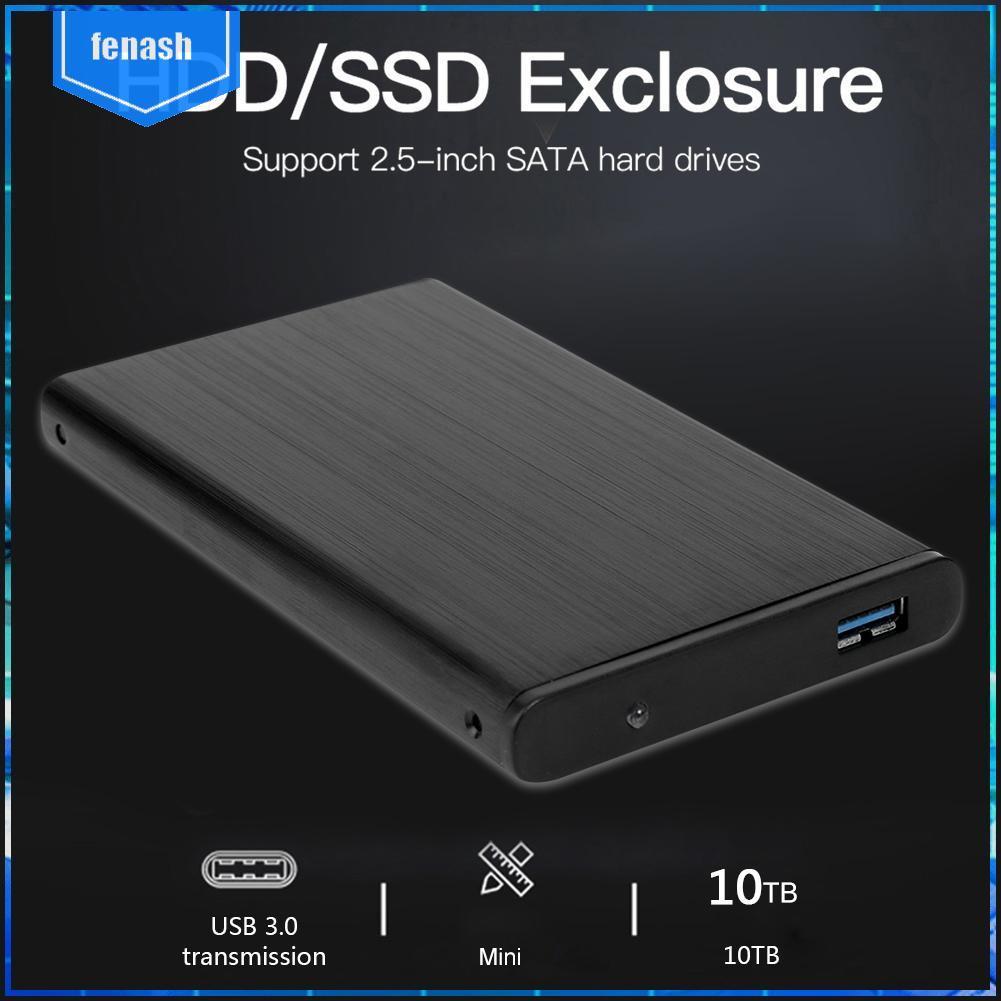 ✪Vỏ Ổ Cứng Ngoài USB 3.0 6Gbps 2.5 inch HDD SSD Bằng Hợp Kim Nhôm