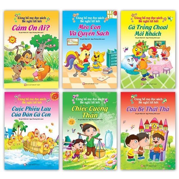 Sách - Cùng Bố Mẹ Đọc Sách Bé Nghĩ Lời Kết - Cậu Bé Thật Thà - Tân Việt Books
