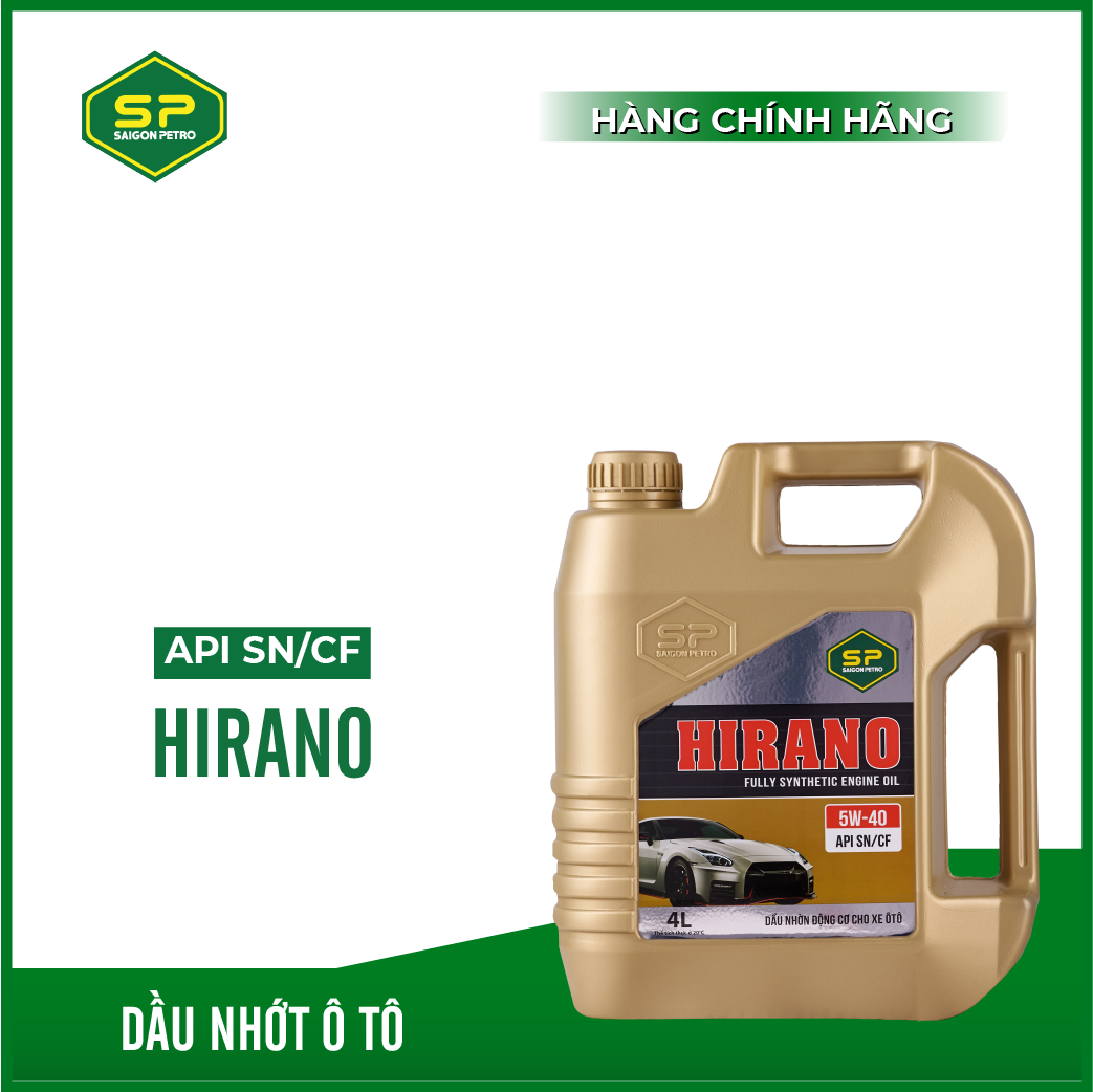 Dầu nhớt ô tô cao cấp SP HIRANO SN/CF 5W-40