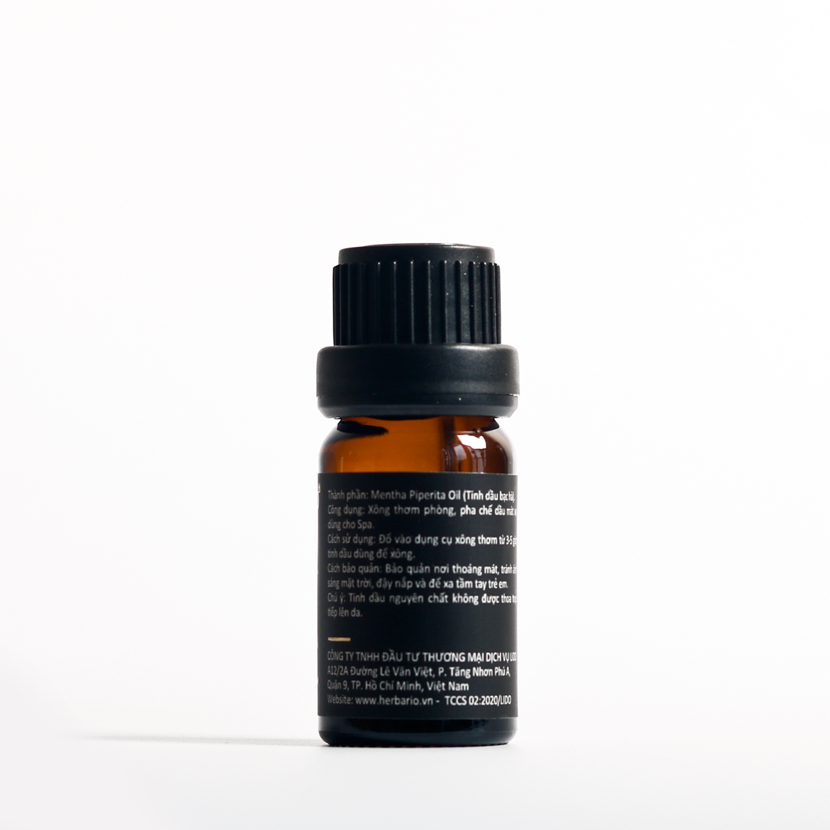 Tinh dầu bạc hà nguyên chất Herbario 10ml